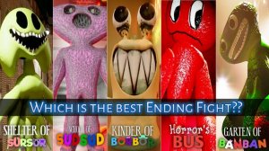 GARTEN OF BANBAN 7 vs SHELTER OF SURSUR 7 vs KINDER OF BORBOR 3 vs Horrors Bus 9 vs SUDSUD