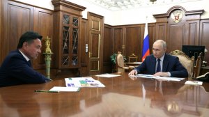 Владимир Путин встреча с губернатором Московской области Андреем Воробьёвым, Кремль, 30 июля 2026