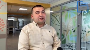 Район үзәк дәваханәсенең балаларны дәвалау бүлегендә капиталь ремонт эшләре тәмамлану алдында