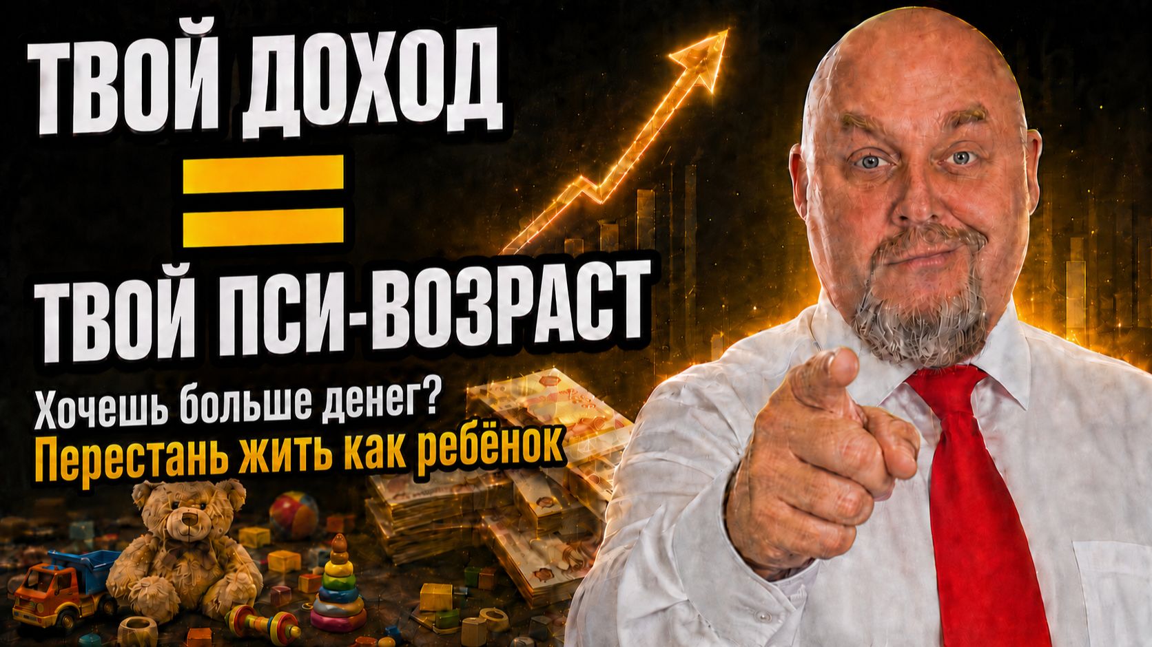 Почему вы мало зарабатываете? Психологически вы ещё ребёнок. Внутренний Взрослый и деньги.
