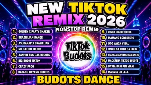 NEW VIRAL DISCO REMIX 2026 - TIKTOK MASHUP TRENDING BUDOTS NONSTOP