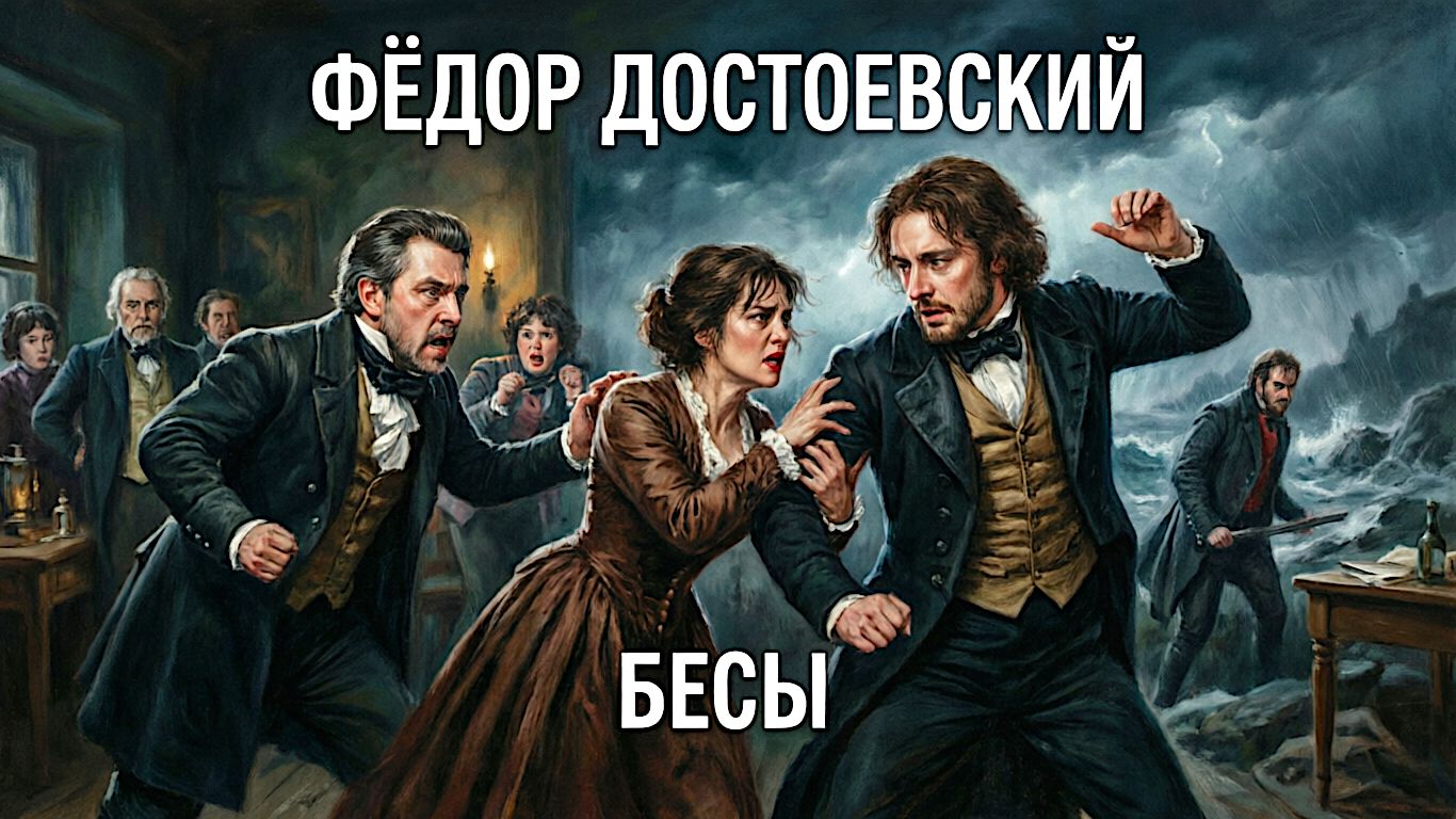 ВСЕ КНИГИ МИРА ЗА МИНУТУ: Фёдор Достоевский — «Бесы» (1872)