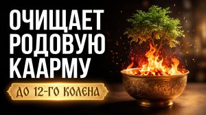 🔥ОЧИЩЕНИЕ ДО 12-ГО КОЛЕНА: Весь Родовой Негатив Уйдёт Навсегда