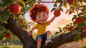 Соседские яблочки. Приключения Костика в деревне.