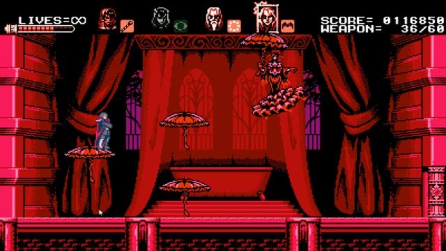 Босс Кровавая Мэри в Bloodstained. Curse Of The Moon