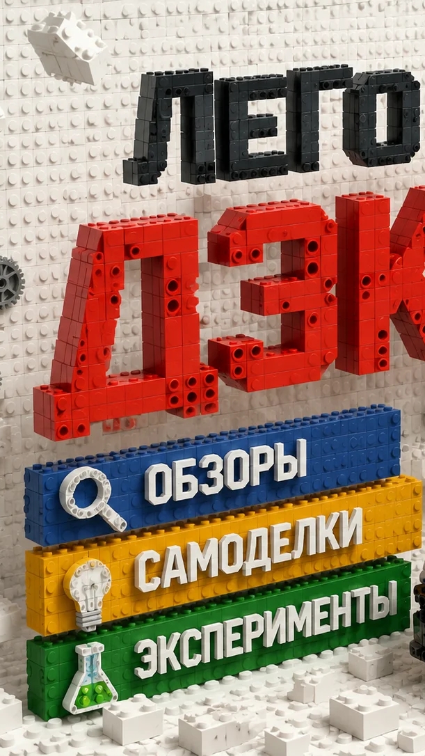 как собрать лего легковую машину