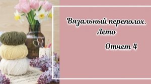СП «Вязальный переполох.Лето» Отчет 4