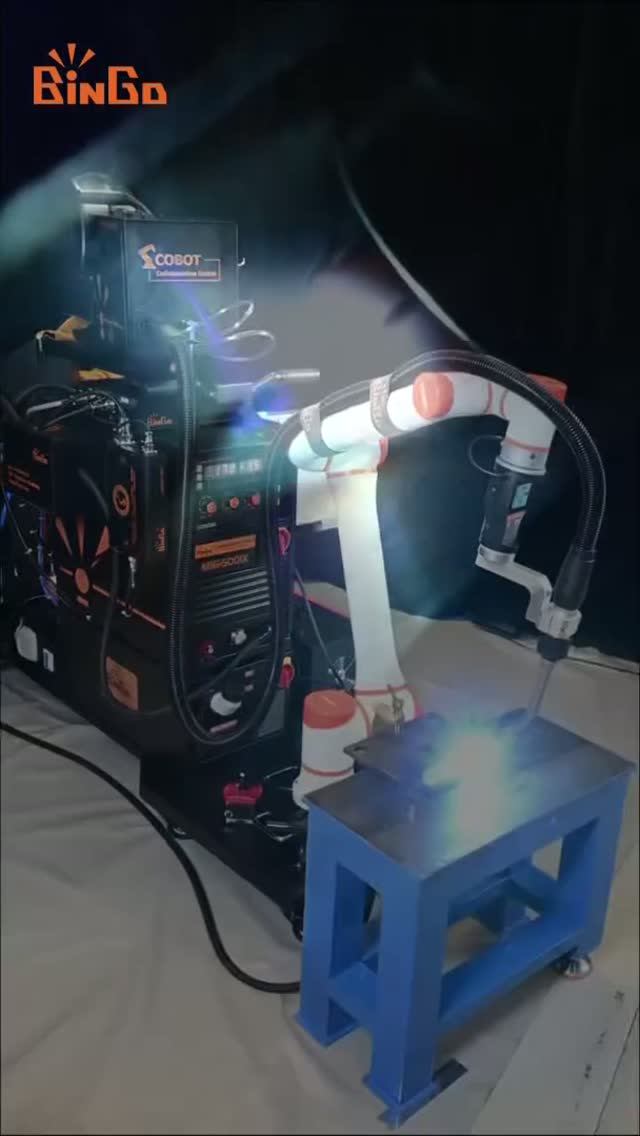 Роботизированная сварка BinGo Cobot - MIG 500IXR #сварка #полуавтоматическаясварка #кобот