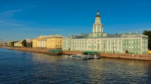 От моста до моста. Прогулка по утренней Университетской набережной.
