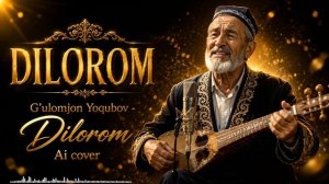 Гуломжон Ёкубов - «Дилором» | G'ulomjon Yoqubov - «Dilorom» (Retro) Ai cover [Full HD]
