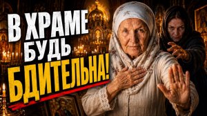 Агафья. Как защититься в церкви от чужого тёмного