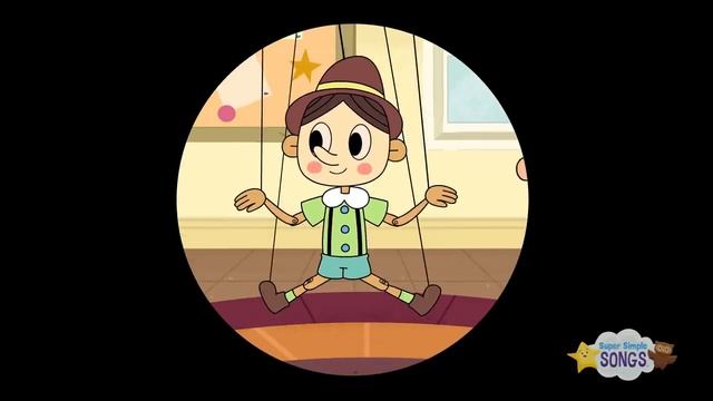 The Pinocchio _ Nursery Rhymes _ Super Simple Songs