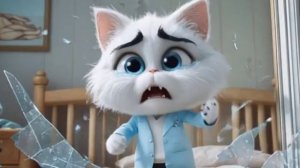 КОТЕНКА УКУСИЛ РАДИОАКТИВНЫЙ ПАУК 😻🕷️☢️#cat #ai #catlover #catvideos #cutecat #aicat