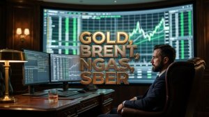 Обзор рынка 30.07.2026 | GOLD, BRENT, NATGAS, SBER