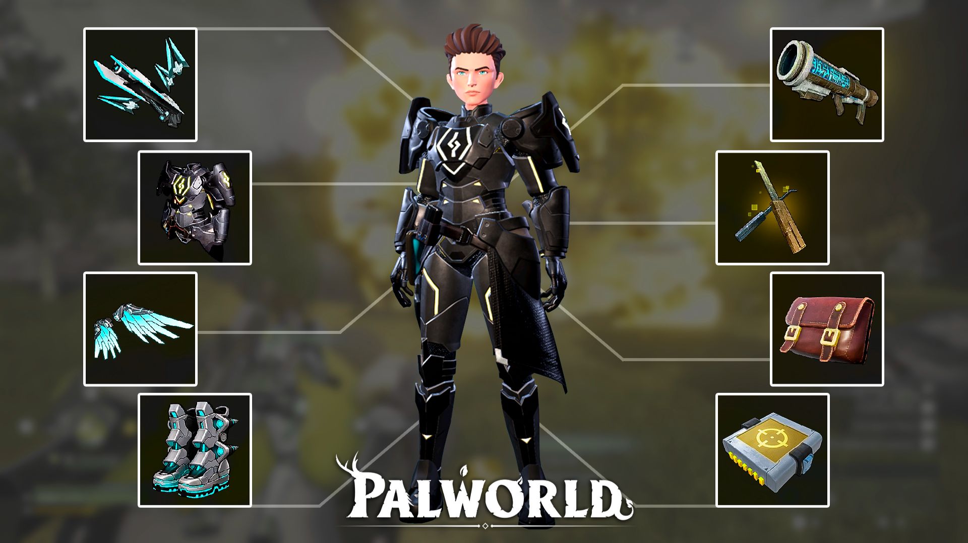 Всё Снаряжение / Аксессуары / Инструменты в Palworld
