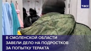 В Смоленской области завели дело на подростков за попытку теракта