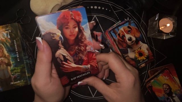 Обзор колод в двух версиях Highly Sensitive Tarot By Mila Charles. Высокочувствительное таро.