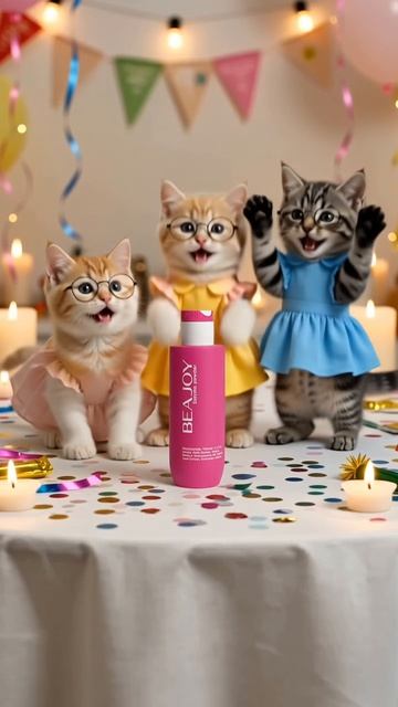 🐱 Не спрашивайте, почему они дружно мяукают возле Энзимки… Просто смотрите! 
#котики #танец #котята