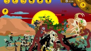 Stick War Legacy, миссия 418 ( insane, без баффов, без скинов, без апгрейда, без призыва юнитов)