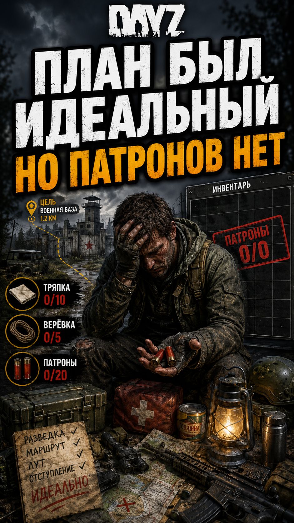 План был великолепен. Я продал все патроны