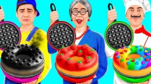 Кулинарный Челлендж: Я против Бабушки | Эпичные Кулинарные Лайфхаки