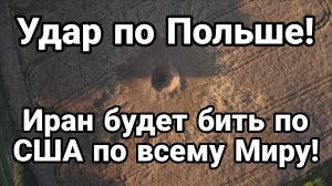 УДАР ПО ПОЛЬШЕ! ИРАН БУДЕТ БИТЬ ПО США ПО ВСЕМУ МИРУ / ТАМИР ШЕЙХ новости сводки