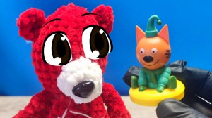 Три Кота. Медведь Костя. Игрушки для детей. Игрушка. Три кота. Мультик. Мультфильм