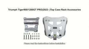 LOBOO JP91W Площадка крепления топкейса для Triumph 900 RALLY PRO  1200 GT PRO