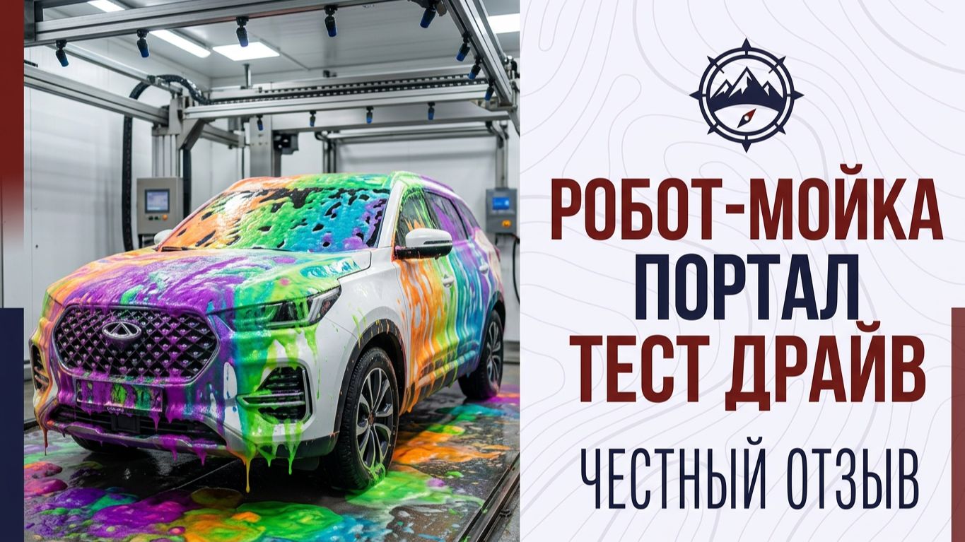 Как мыть машину на робот-мойке ПОРТАЛ | Обзор, тест, результат