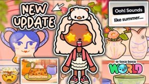 🍿 NEW UPDATE!🥳/ 1.136‼️/ news📰/ обнова в токе🫶🏼 - Toca Boca World 🌍 - toca twix🍫