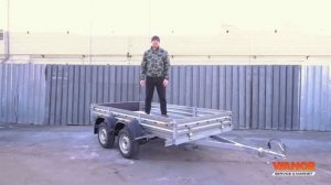 Обзор двухосного прицепа МЗСА 817731 исп. 022