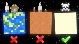 ВЫБЕРИ ПРАВИЛЬНУЮ ПЛАНЕТУ ЧТОБЫ ВЫЖИТЬ В МАЙНКРАФТ | Риколит Minecraft