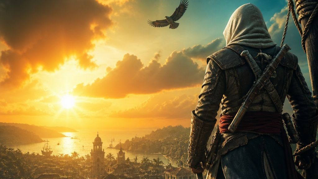 🔥 ИЗ ПИРАТА В АССАСИНЫ! 🦅 Познаем скрытый путь и сюжет | AC Black Flag Resynced