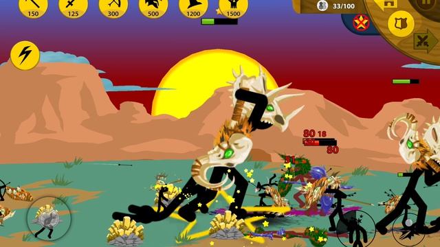 Stick War Legacy, миссия 428 ( Insane, без баффов, без скинов, без апгрейда, без призыва юнитов)