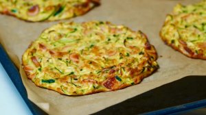 Просто натрите Кабачки и добавьте 1 Яйцо! Так вкусно, что готовлю часто летом! Вкуснее, чем пицца