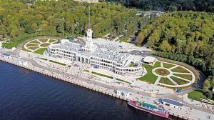 Отплытие с Северного речного вокзала Москвы