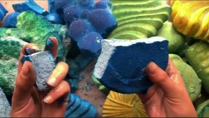 ASMR crush chalk 🌈🌈🌈
