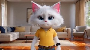 Котенок пережил жестокое насилие со стороны отца