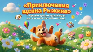 🐶🐾 Приключения щенка Рыжика — сборник добрых аудиосказок для малышей обо всём на свете ✨💖