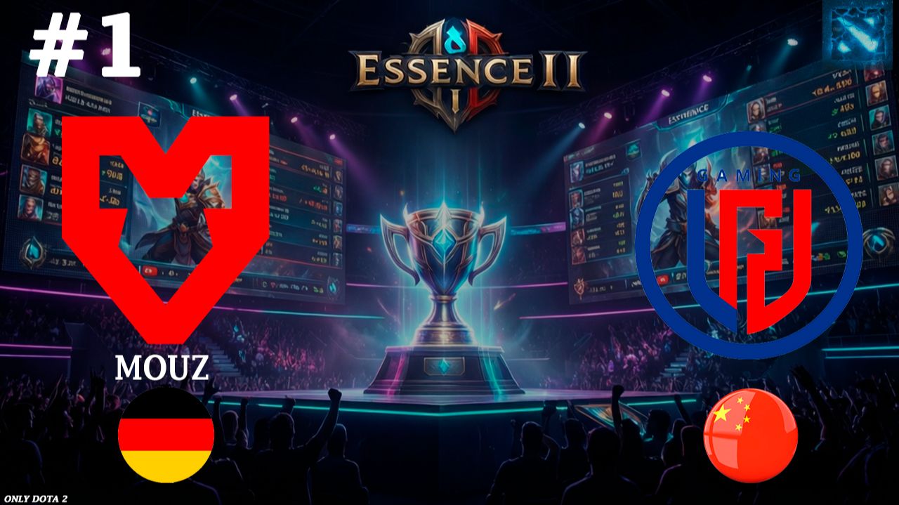 МАУЗ РЕШИЛИ КИКНУТЬ КРИШТИАНУ РОНАЛДУ | Mouz Vs LGD #1 (BO2) Essence II