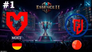 МАУЗ РЕШИЛИ КИКНУТЬ КРИШТИАНУ РОНАЛДУ | Mouz vs LGD #1 (BO2) Essence II