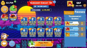 Angry Birds Friends. Slingshot Circuit '85. Все уровни 3 звезды. Прохождение от SAFa.