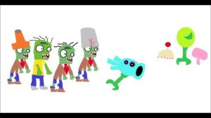 Zombies vs. Plants Poached brains Cutscenes