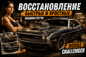 Реставрация Dodge Challenger Летти из «Форсажа»