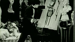 «Лицо на полу бара» (The Face on the Bar Room Floor, 1914) — необычная комедия-пародия Чаплина 🎭🎨