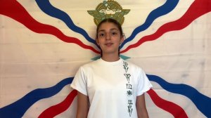 Арина Юханаева — Стихотворение «Атуретеван ана!»  («Я ассирийка!»).