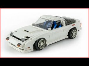 Сборка конструктора CaDa Mazda RX-7 FC3S из аниме Initial D