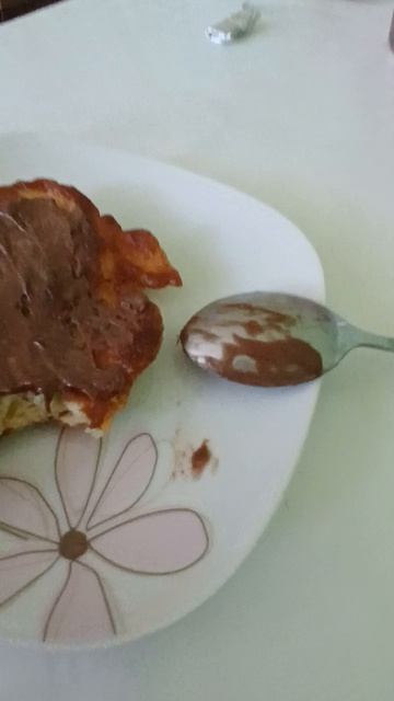 блины  с  шоколадом
