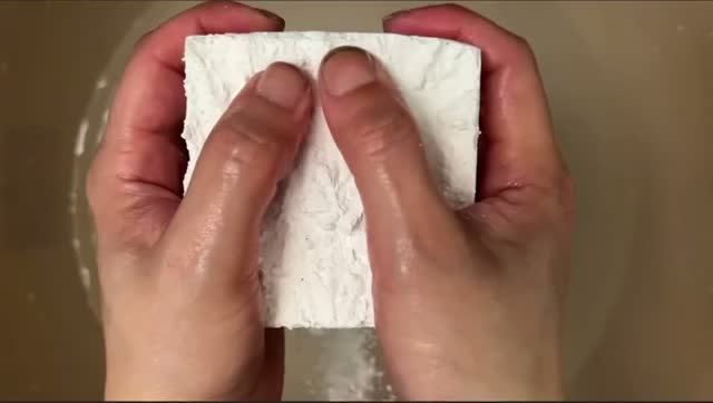 ASMR Chalk ⬜️◻️◻️+H2O💦