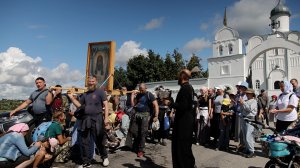 По обновлённому маршруту: в Симбирской епархии начался многодневный Никольский крестный ход